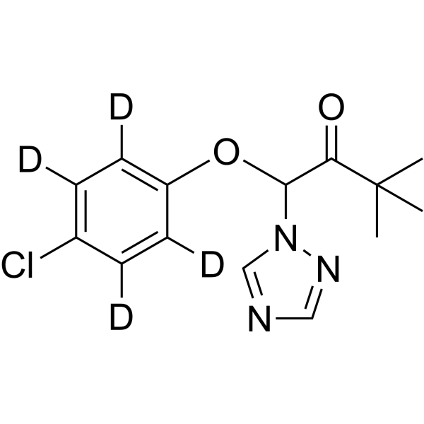 (±)-Triadimefon-d4